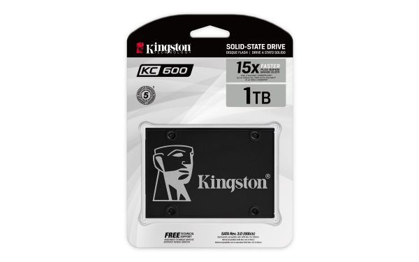 SSD ���������� Kingston KC600 1TB 2.5" SATAIII 3D TLC (SKC600/1024G) - �������� 4