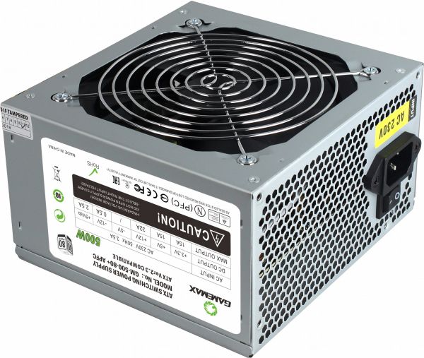 ����  �������� ATX 500W� ����� �� �������� GM-500 80+ APFC - �������� 1