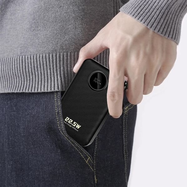 ������������� ��������� ������� Dudao K14+ 20000mAh 22.5W Black (6977196680016) - �������� 6