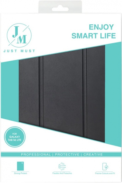 �����-������ Just Must Skin Shock ��� Samsung Galaxy Tab S6 Lite 10.4 SM-P610/SM-P613/SM-P615/SM-P619 Black (6977248561133) - �������� 7