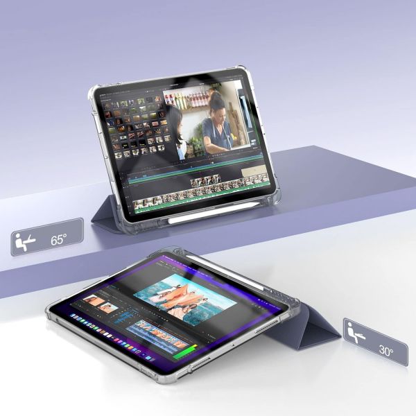 �����-������ BeCover Soft Edge � ��������� Apple Pencil ��� Apple iPad Air (4/5) 2020/2022 10.9" Purple (711124) - �������� 5