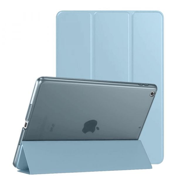 �e���-������ BeCover Tri Fold Hard ��� Apple iPad 10.2 2019/2020/2021 Light Blue (711126) - �������� 2