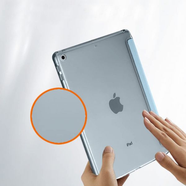 �e���-������ BeCover Tri Fold Hard ��� Apple iPad 10.2 2019/2020/2021 Light Blue (711126) - �������� 4
