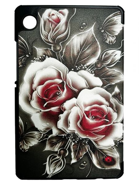 �e��� BeCover Smart Case ��� Samsung Galaxy Tab A9 SM-X115 8.7" Black Rose (711266) - �������� 2