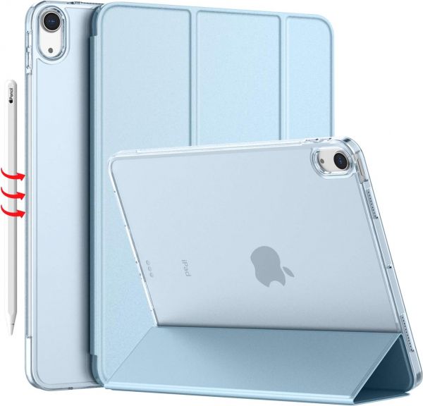 �e��� BeCover Tri Fold Hard ��� Apple iPad Air 11" M2 2024 Light Blue (711415) - �������� 2