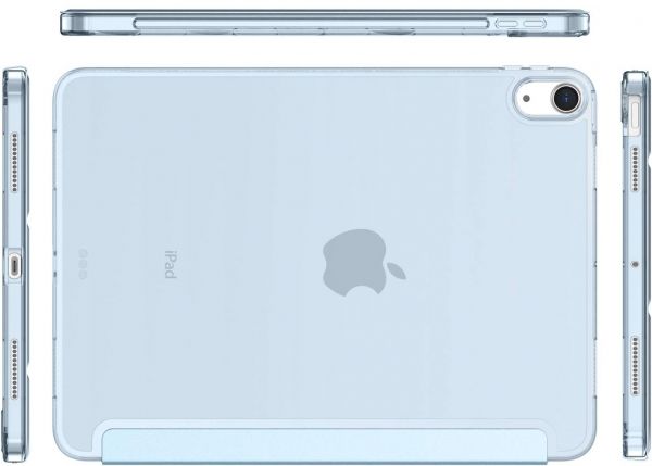 �e��� BeCover Tri Fold Hard ��� Apple iPad Air 11" M2 2024 Light Blue (711415) - �������� 3