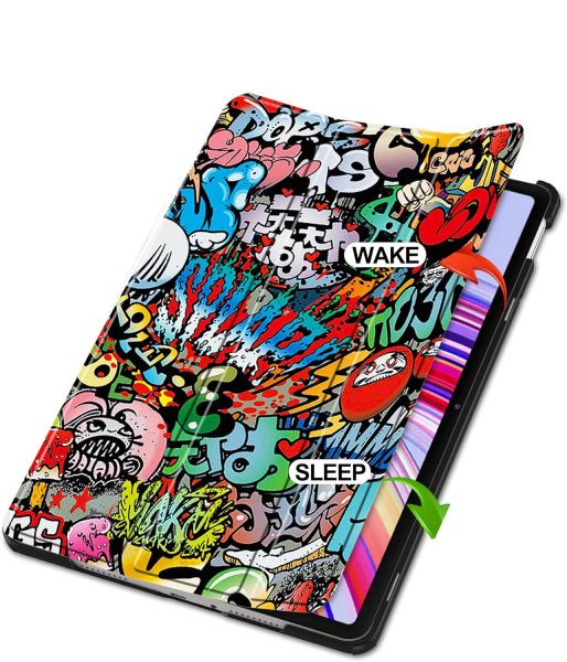 �����-������ BeCover Smart Case ��� Xiaomi Poco Pad 12.1" Graffiti (711569) - �������� 4