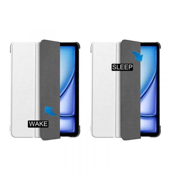 �����-������ BeCover Smart Case ��� Apple iPad Air 11" M2/M3 (2024/2025) White (711597) - �������� 6