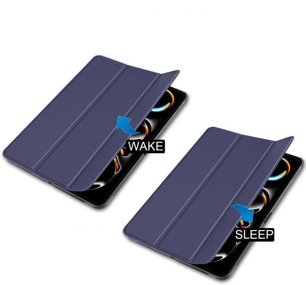 - BeCover Smart Case  Apple iPad Pro 11" M4 2024 Deep Blue (711622) -  7