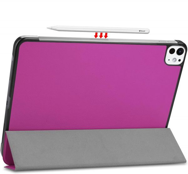 - BeCover Smart Case  Apple iPad Pro 11" M4 2024 Purple (711627) -  4