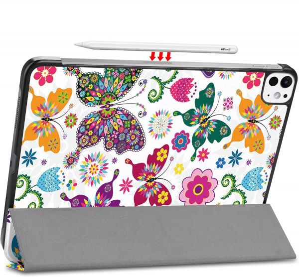 - BeCover Smart Case  Apple iPad Pro 11" M4 2024 Butterfly (711631) -  4