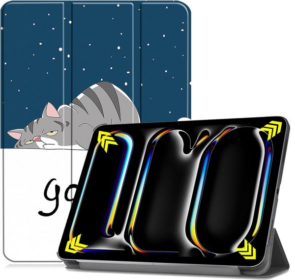 - BeCover Smart Case  Apple iPad Pro 11" M4 2024 Good Night (711636) -  2
