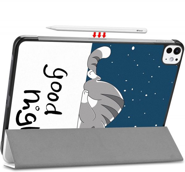 - BeCover Smart Case  Apple iPad Pro 11" M4 2024 Good Night (711636) -  5