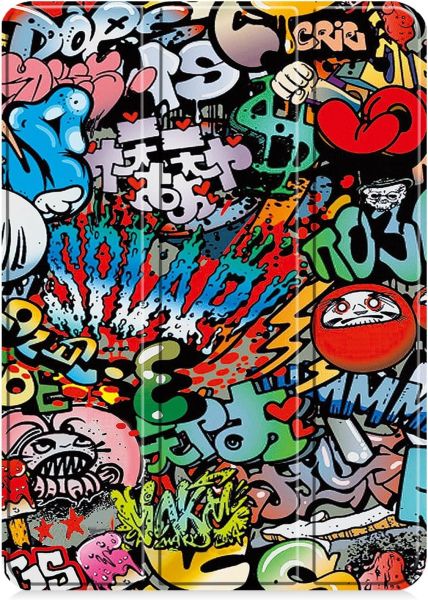 - BeCover Smart Case  Apple iPad Pro 11" M4 2024 Graffiti (711637) -  3