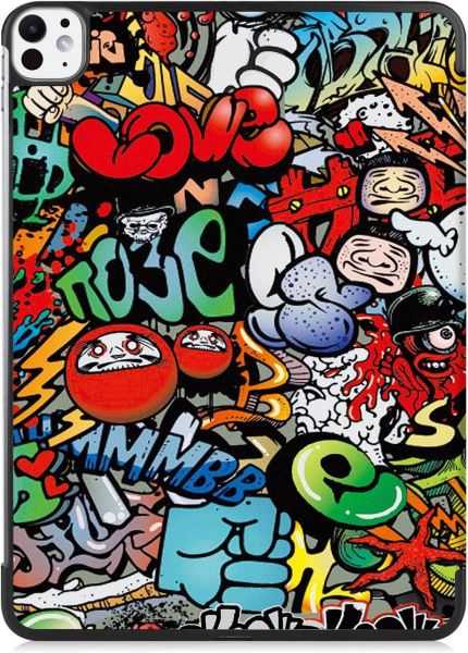 - BeCover Smart Case  Apple iPad Pro 11" M4 2024 Graffiti (711637) -  4