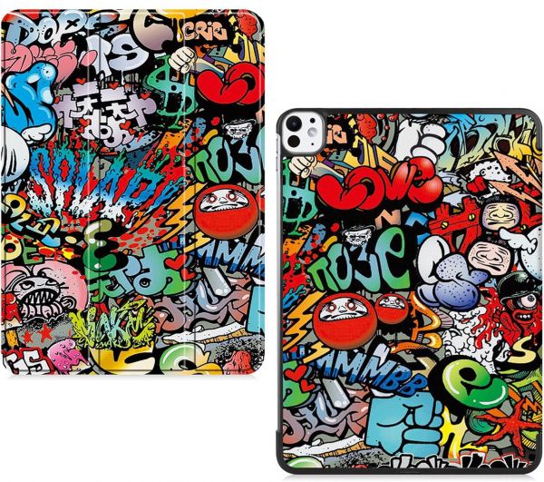 - BeCover Smart Case  Apple iPad Pro 11" M4 2024 Graffiti (711637) -  5