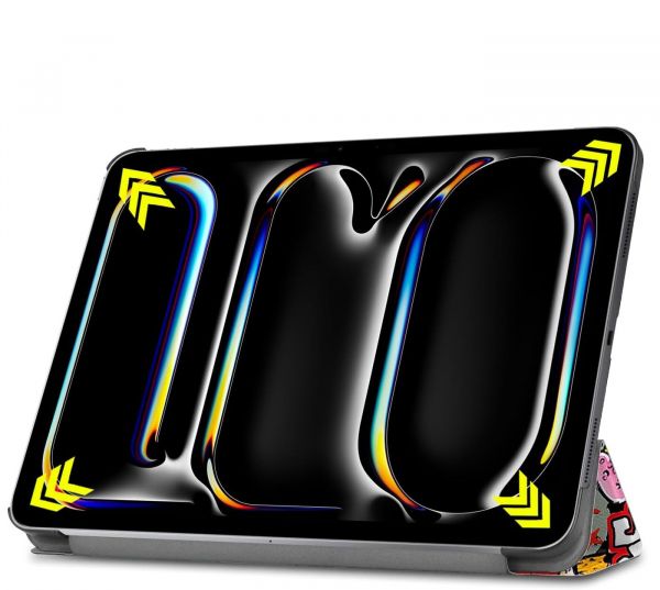 - BeCover Smart Case  Apple iPad Pro 11" M4 2024 Graffiti (711637) -  9