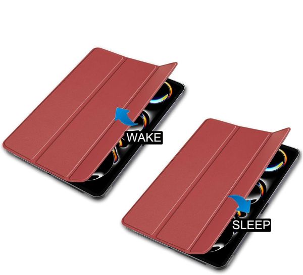- BeCover Smart Case  Apple iPad Pro 13" M4 2024 Red Wine (711647) -  4
