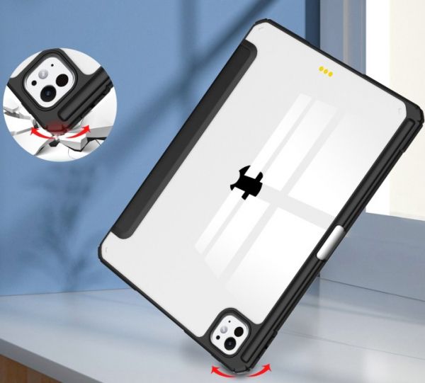 �e���-������ BeCover Soft Edge TPU � ���������� Apple Pencil ��� Apple iPad Pro 11" M4 2024 Black (711714) - �������� 3