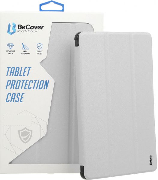 �e���-������ BeCover Soft Edge TPU � ���������� Apple Pencil ��� Apple iPad Pro 11" M4 2024 Gray (711715) - �������� 6