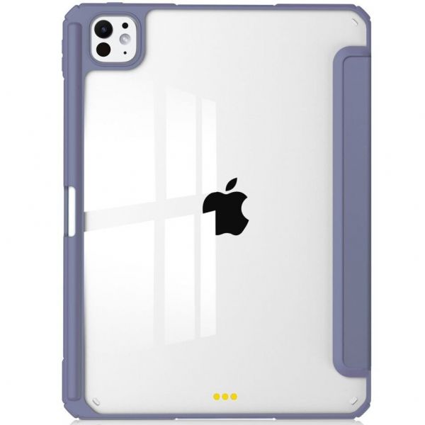 �e���-������ BeCover Soft Edge TPU � ���������� Apple Pencil ��� Apple iPad Pro 11" M4 2024 Purple (711716) - �������� 2