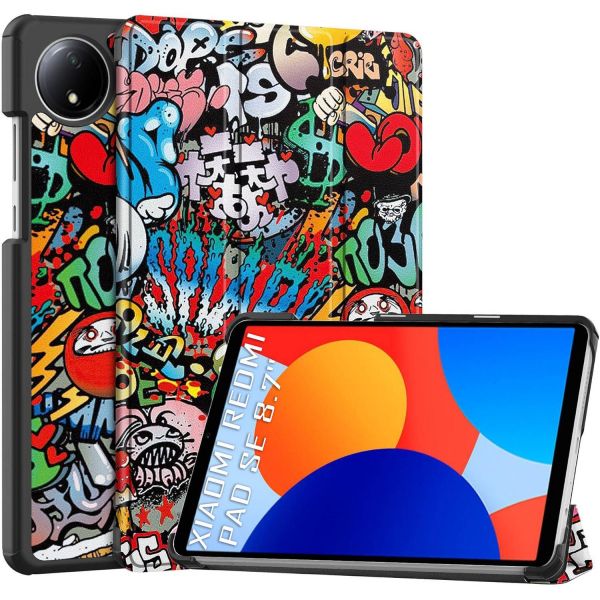 ����� BeCover Smart Case ��� Xiaomi Redmi Pad SE 8.7" Graffiti (711913) - �������� 1