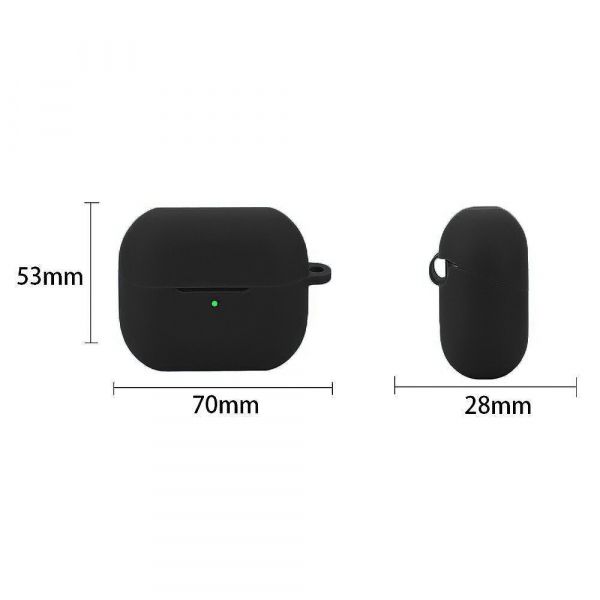 ����� ��� ��������� BeCover Silicon ��� Samsung Galaxy Buds 3 Pro Black (712000) - �������� 2