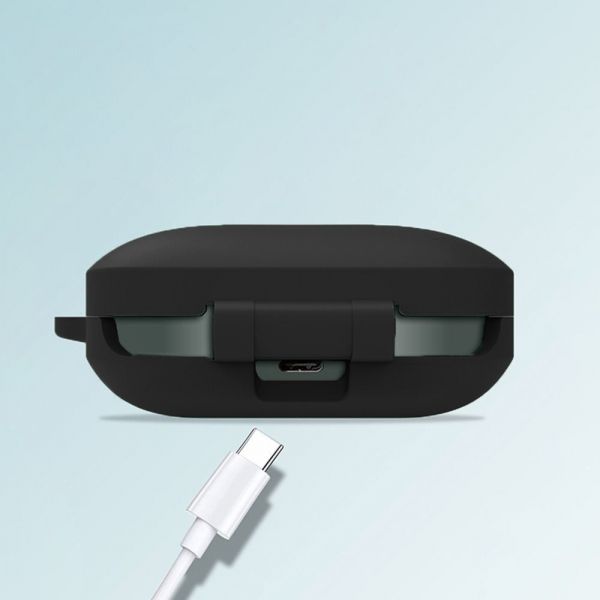 ����� ��� ��������� BeCover Silicon ��� OnePlus Buds Pro 2 Black (712016) - �������� 2