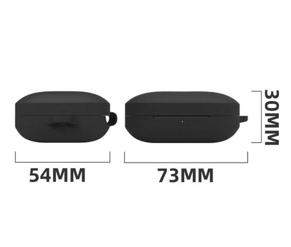 ����� ��� ��������� BeCover Silicon ��� OnePlus Buds Pro 2 Black (712016) - �������� 3