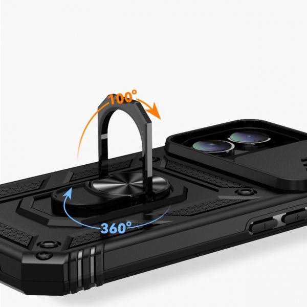 �����-�������� BeCover Military ��� Apple iPhone 16 Plus Black (712154) - �������� 3