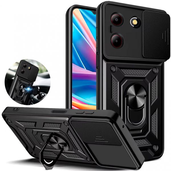 �����-�������� BeCover Military ��� ZTE Blade A54 Black (712172) - �������� 1