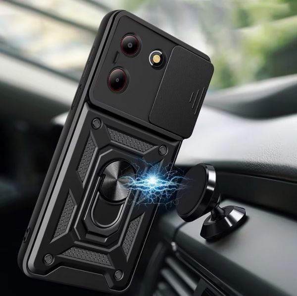 �����-�������� BeCover Military ��� ZTE Blade A54 Black (712172) - �������� 2