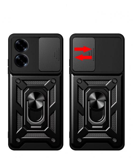 �����-�������� BeCover Military ��� ZTE Blade A34 Black (712173) - �������� 2