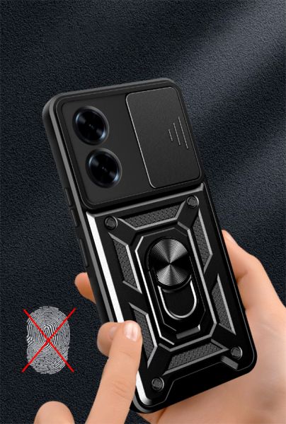 �����-�������� BeCover Military ��� ZTE Blade A34 Black (712173) - �������� 4