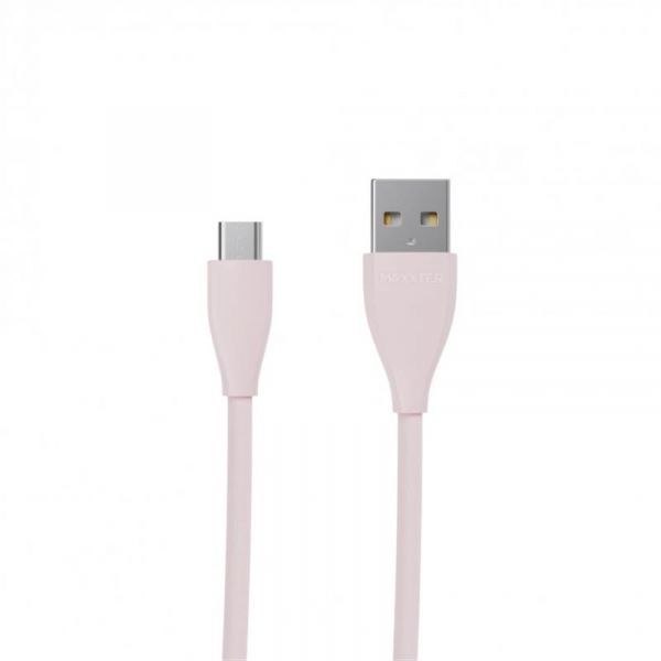 ������ Maxxter USB-microUSB 1� ������� ������� (UB-M-USB-01GP) - �������� 1