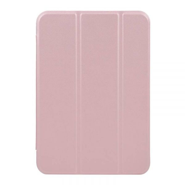 �����-������ BeCover Tri Fold Soft TPU ��� Apple iPad Mini 7 2024 8.3" Pink (712448) - �������� 1