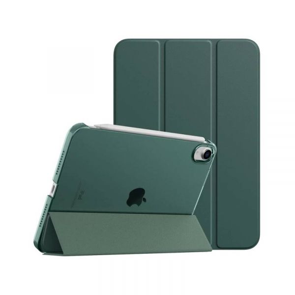 �����-������ BeCover Tri Fold Hard ��� Apple iPad Mini 7 2024 8.3" Dark Green (712451) - �������� 1