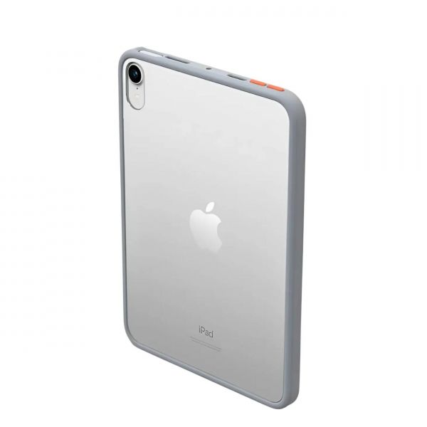  BeCover Transparancy Shell Edge  Apple iPad Mini 6 2021 Gray (712927) -  1