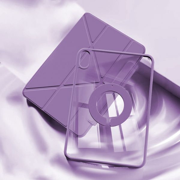 �����-������ BeCover Ultra Slim Origami Flex ��� Apple iPad mini 7 (2024) Purple (712970) - �������� 2