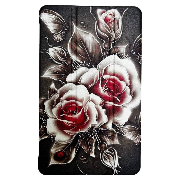 �e��� BeCover Smart Case ��� Samsung Galaxy Tab A11 SM-X133/SM-X135 8.7" Black Rose (713983) - �������� 7