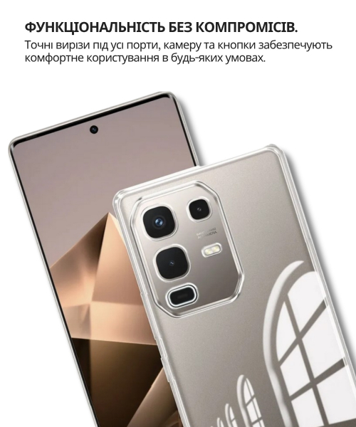 �e���-�������� BeCover ��� Infinix Note 50 4G (X6858) Transparancy (714669) - �������� 5