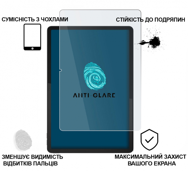 ������� ���� BeCover (Matte Anti-Glare) ��� Lenovo Idea Tab Plus 12.1" (714905) - �������� 2