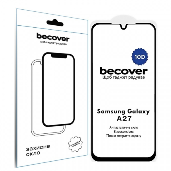 ������� ���� BeCover ��� Samsung Galaxy �27 SM-A276 10D Black (714915) - �������� 1