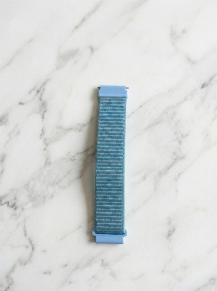 ������� BeCover Nylon Style ��� Motorola Moto 360 2nd Gen. Men`s Aqua Blue (714998) - �������� 4