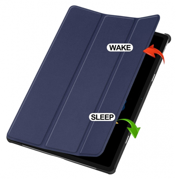 �����-������ BeCover Smart Case ��� Lenovo Idea Tab Plus 12.1" Deep Blue (715079) - �������� 5