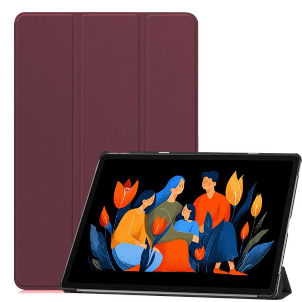 �e���-������ BeCover Smart Case ��� Lenovo Idea Tab Plus 12.1" Red Wine (715085) - �������� 1