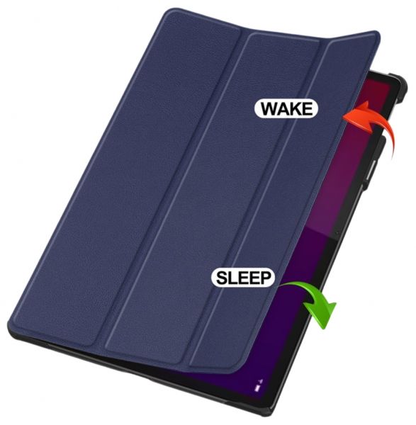 �����-������ BeCover Smart Case ��� Lenovo Yoga Tab 11 2025 (11.1") TB-710FU Deep Blue (715093) - �������� 5