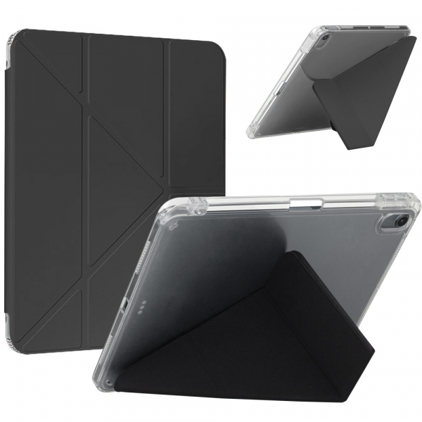 �e���-������ BeCover Ultra Slim Origami Transparent � ���������� Apple iPad Air 11" M4 2026 Black (715183) - �������� 2