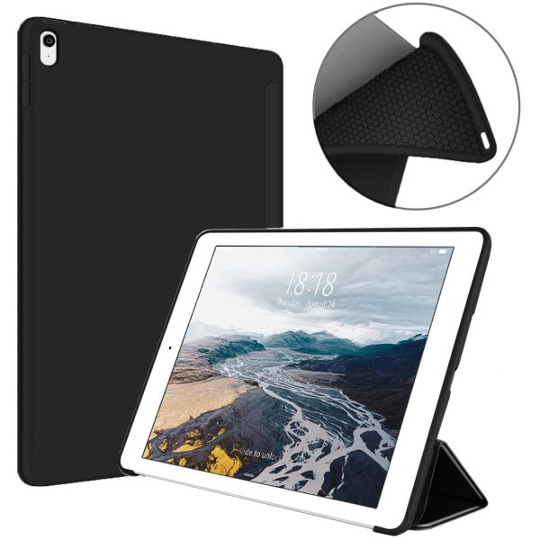 �e��� BeCover Tri Fold Soft TPU Silicone ��� Apple iPad Air 11" M4 2026 Black (715234) - �������� 1