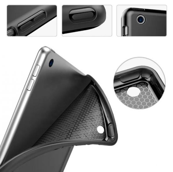�e��� BeCover Tri Fold Soft TPU Silicone ��� Apple iPad Air 11" M4 2026 Black (715234) - �������� 3
